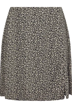 Leopard Print Mini Skirt