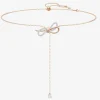 Lifelong Bow Two Colour Y Necklace 5447082
