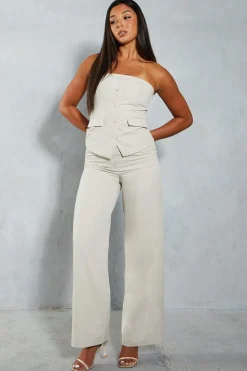 Lightweight Woven Tailored Straight Leg Trouser