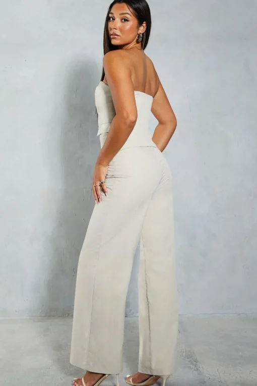 Lightweight Woven Tailored Straight Leg Trouser