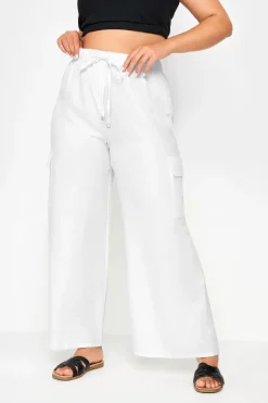 Linen Cargo Trousers