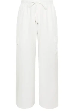 Linen Cargo Trousers