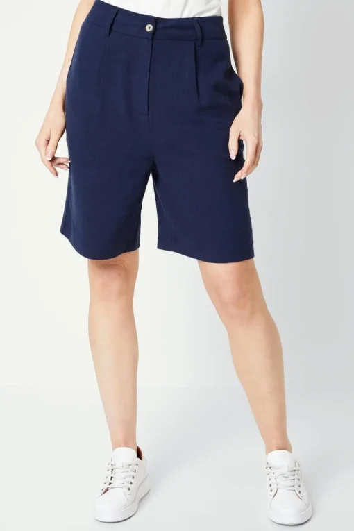 Linen Tailored Shorts