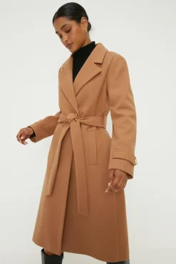 Longline Belted Coat