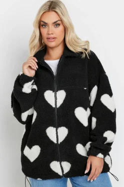 Love Heart Fleece Jacket