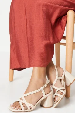 Marni Plaited Block Heeled Sandals