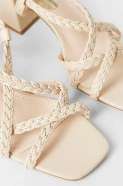Marni Plaited Block Heeled Sandals