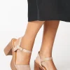 Martha Platform Stacked Heel Sandals
