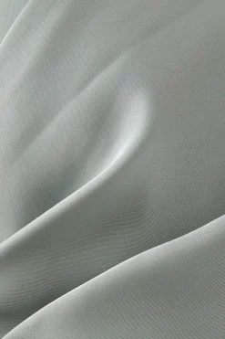 Maternity Batwing Sleeve Satin Fishtail Bridesmaid Dress