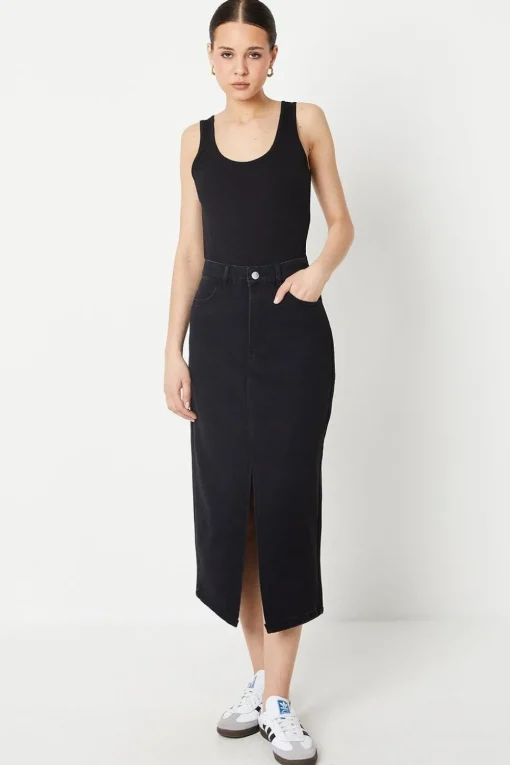 Maxi Denim Skirt