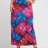 Mesh Maxi Skirt