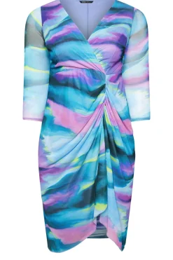Mesh Midi Dress