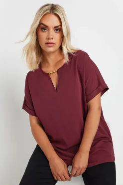 Metal Trim Blouse