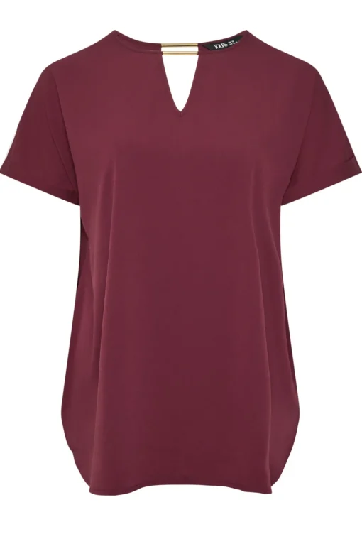 Metal Trim Blouse