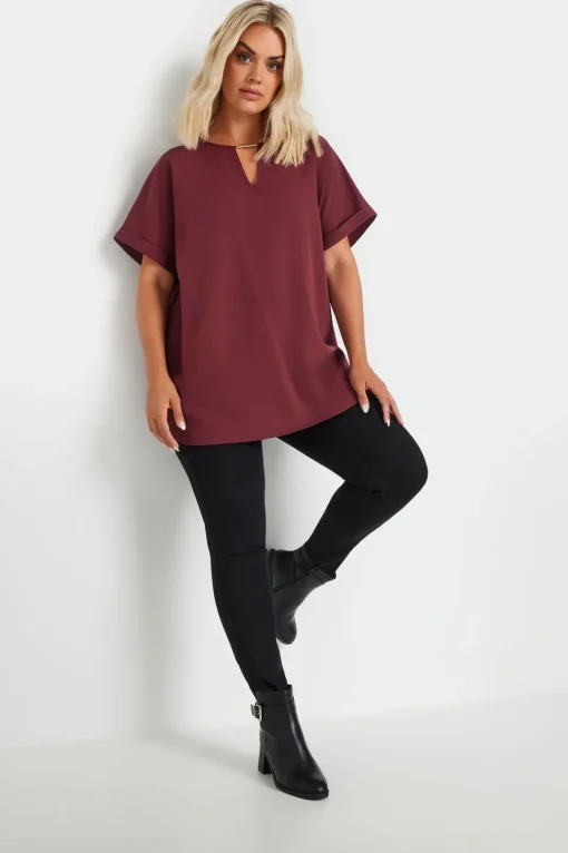 Metal Trim Blouse