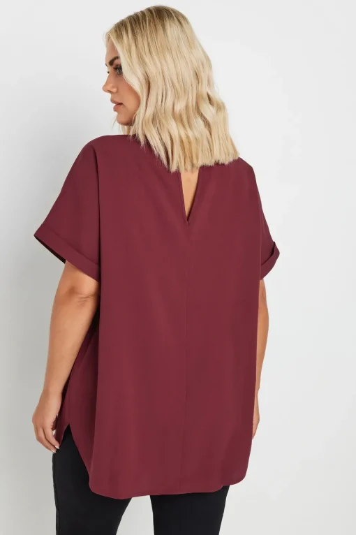 Metal Trim Blouse