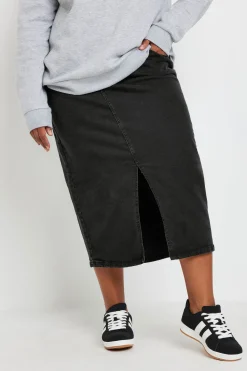 Midi Denim Skirt