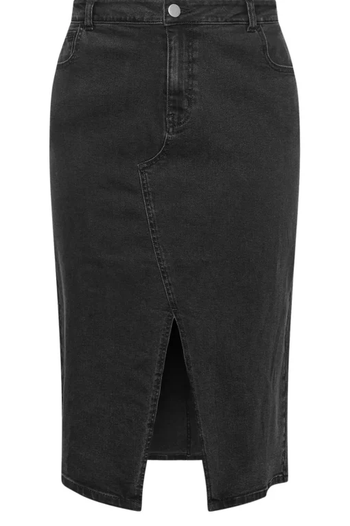 Midi Denim Skirt
