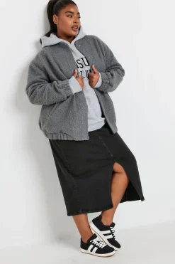 Midi Denim Skirt