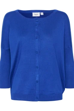 Mila Round Neck 3/4 Sleeve Cardigan-