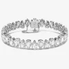 Millenia Pear White Crystal Bracelet 5598350