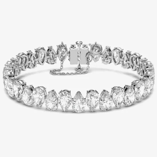 Millenia Pear White Crystal Bracelet 5598350