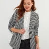 Monochrome Dogtooth Co-Ord Jacket
