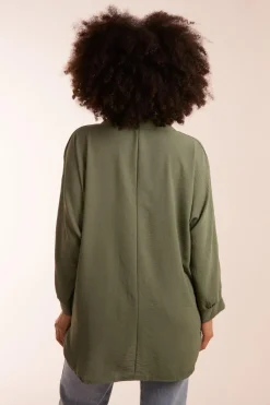 Open Collar Blouse