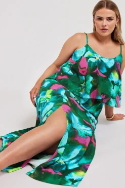 Overlay Maxi Dress
