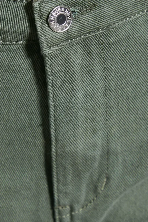 Oversized Folded Hem Detail Trouser