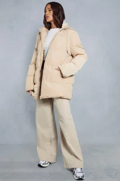 Oversized Midi Puffer Jacket