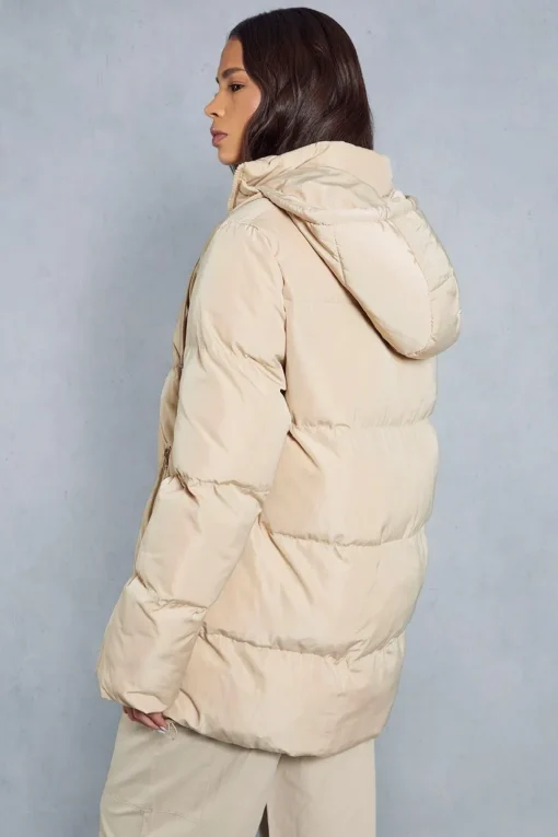Oversized Midi Puffer Jacket
