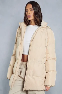 Oversized Midi Puffer Jacket