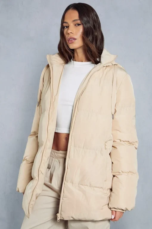 Oversized Midi Puffer Jacket