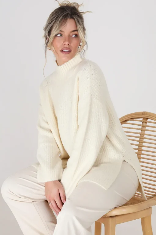 Oversized Turtle Neck Jumper
