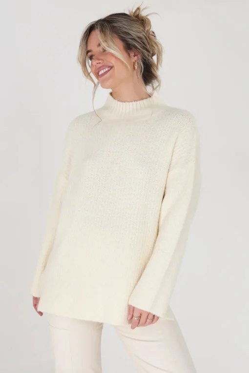 Oversized Turtle Neck Jumper