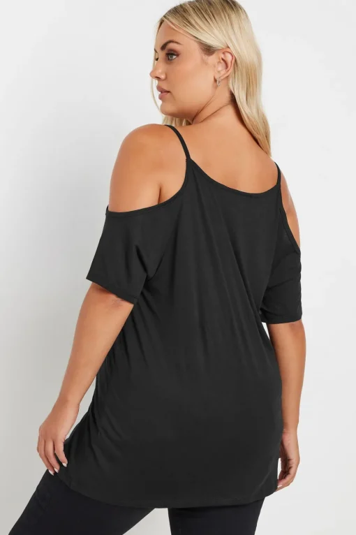 2 Pack Cold Shoulder T-Shirt