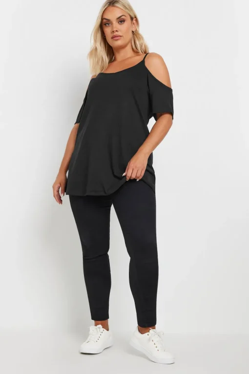 2 Pack Cold Shoulder T-Shirt