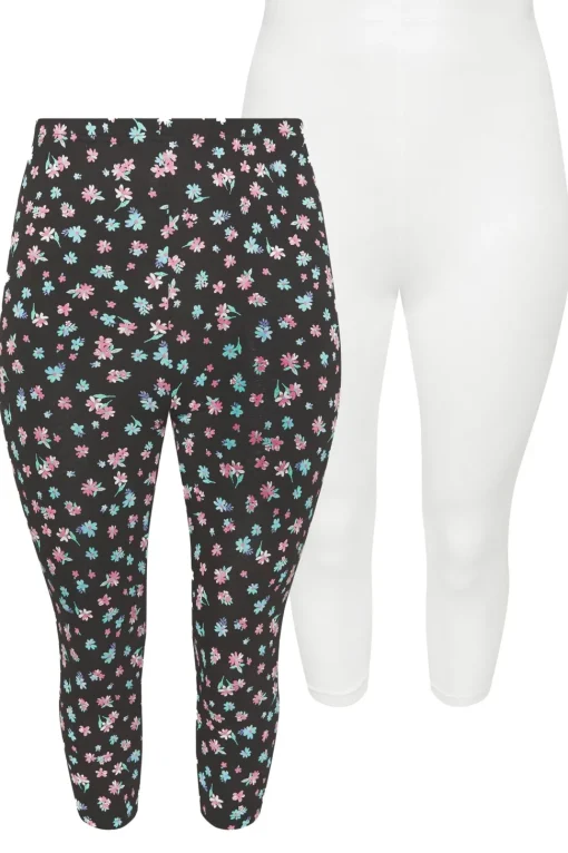 2 Pack Cropped Leggings