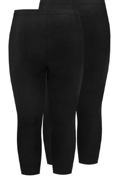 2 Pack Cropped Length Leggings