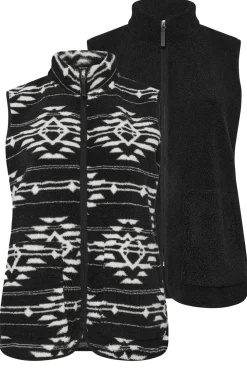 2 Pack Printed Teddy Borg Gilets