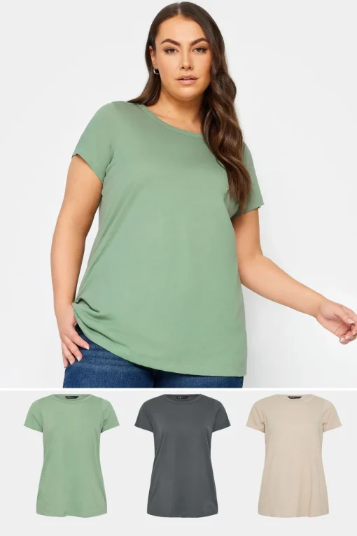 3 Pack Short Sleeve T-Shirts