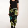 Palm Print Trousers