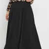 Panelled Maxi Skirt