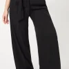 Paperbag Belted Wide Leg Trouser