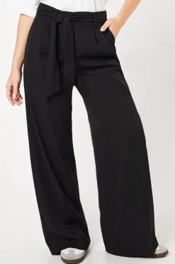 Paperbag Belted Wide Leg Trouser