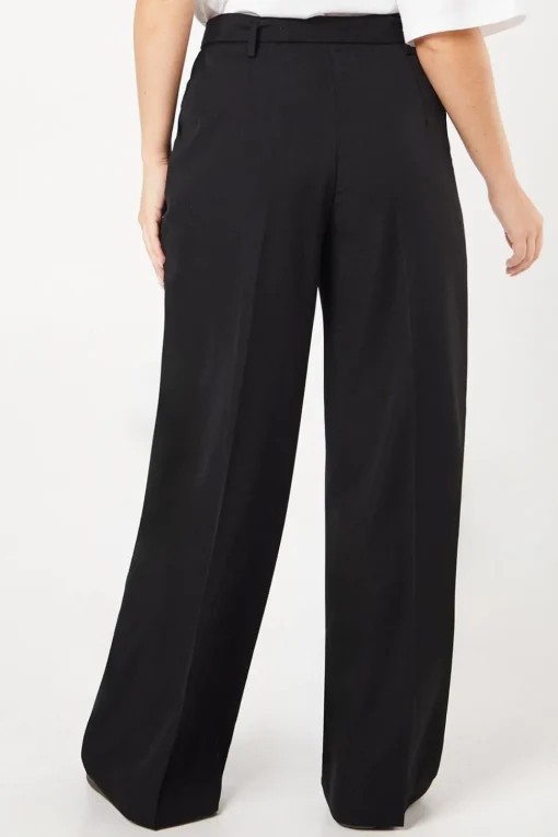 Paperbag Belted Wide Leg Trouser