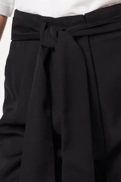 Paperbag Belted Wide Leg Trouser