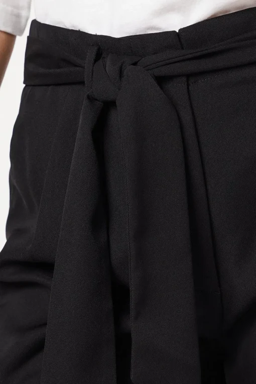 Paperbag Belted Wide Leg Trouser