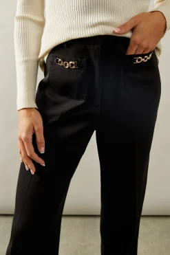 Patch Pocket Wide Trousers